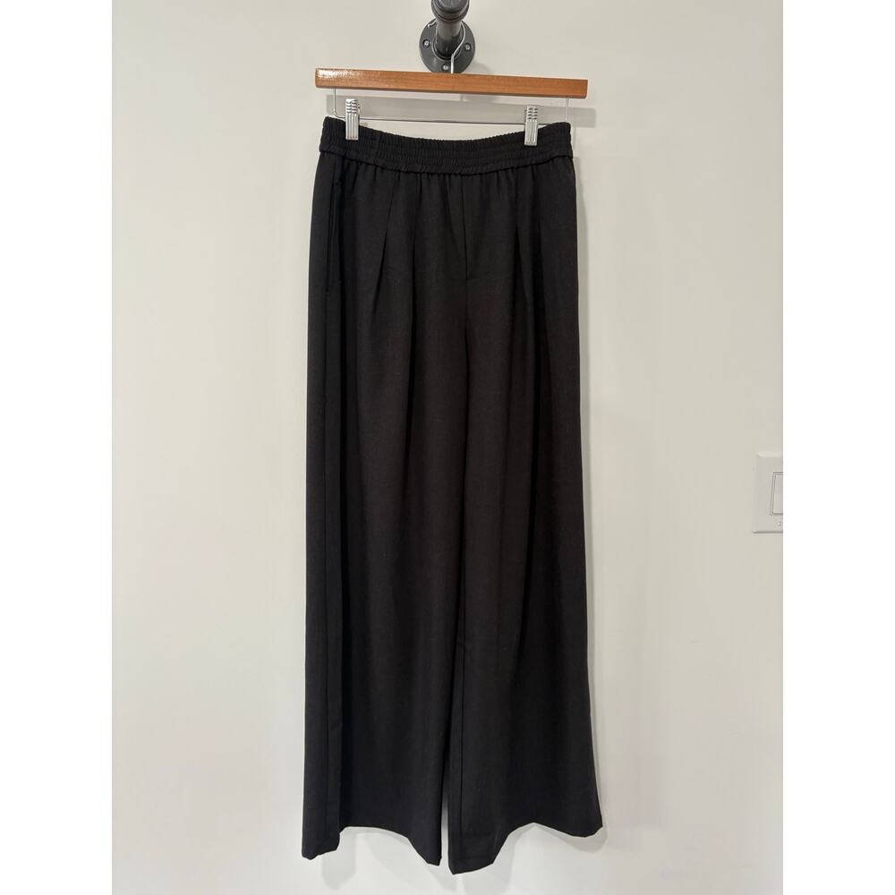 Elle Grey Wide Leg Pants Dark Gray - Picture 2 of 5